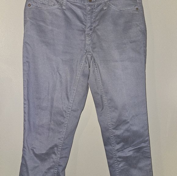 Calvin Klein Womans Blue Pants Size 4 - Picture 4 of 11